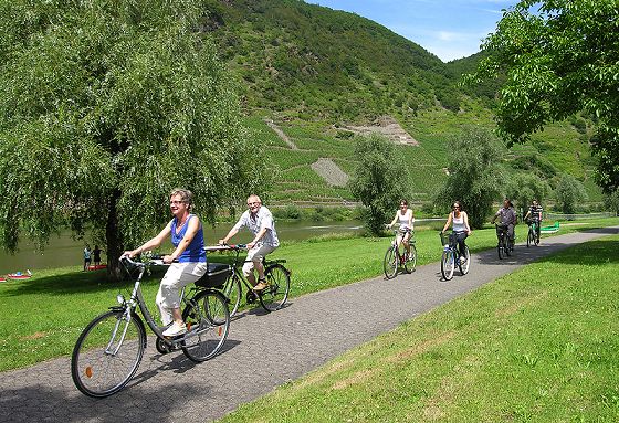 Viele schöne Radwege im Ferienland Cochem